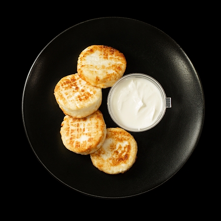 Сырники (сметана)